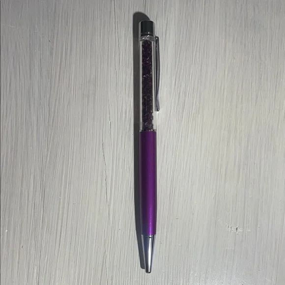 Swarovski Amethyst Crystal Ballpoint Pen In original packing. Never used. - Picture 2 of 5